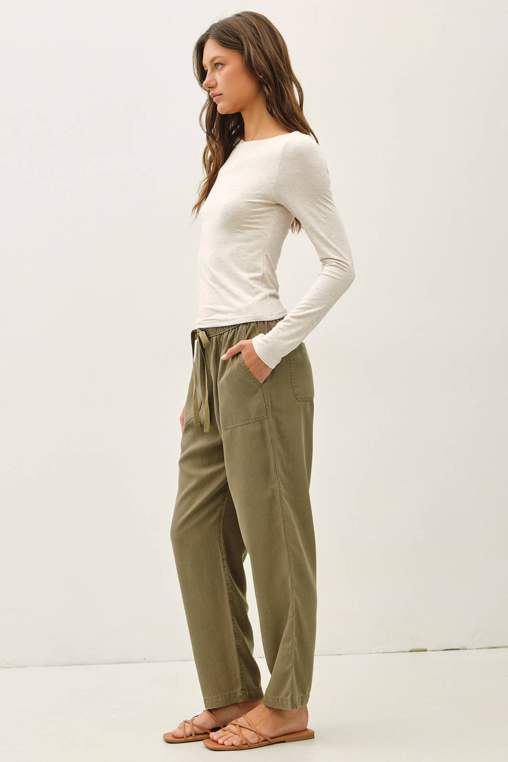 SOFT CORE BOAT NECK LONG SLEEVE TOP
