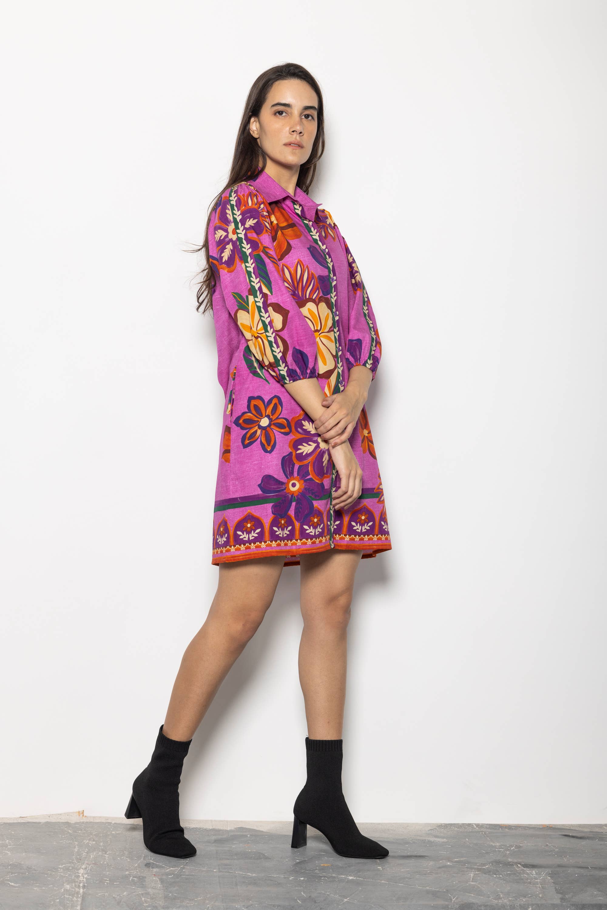 Mauve Blossom Dress