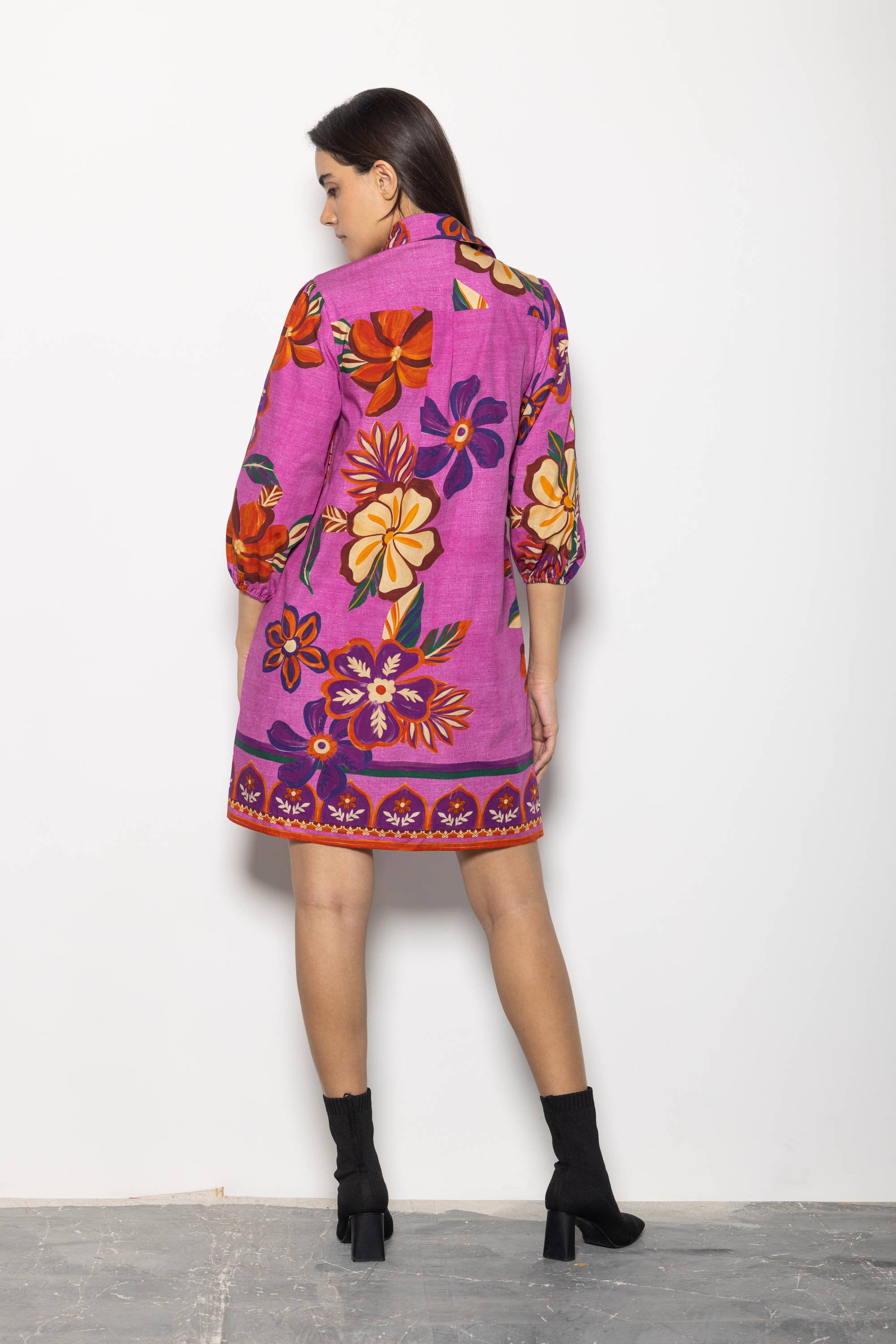 Mauve Blossom Dress
