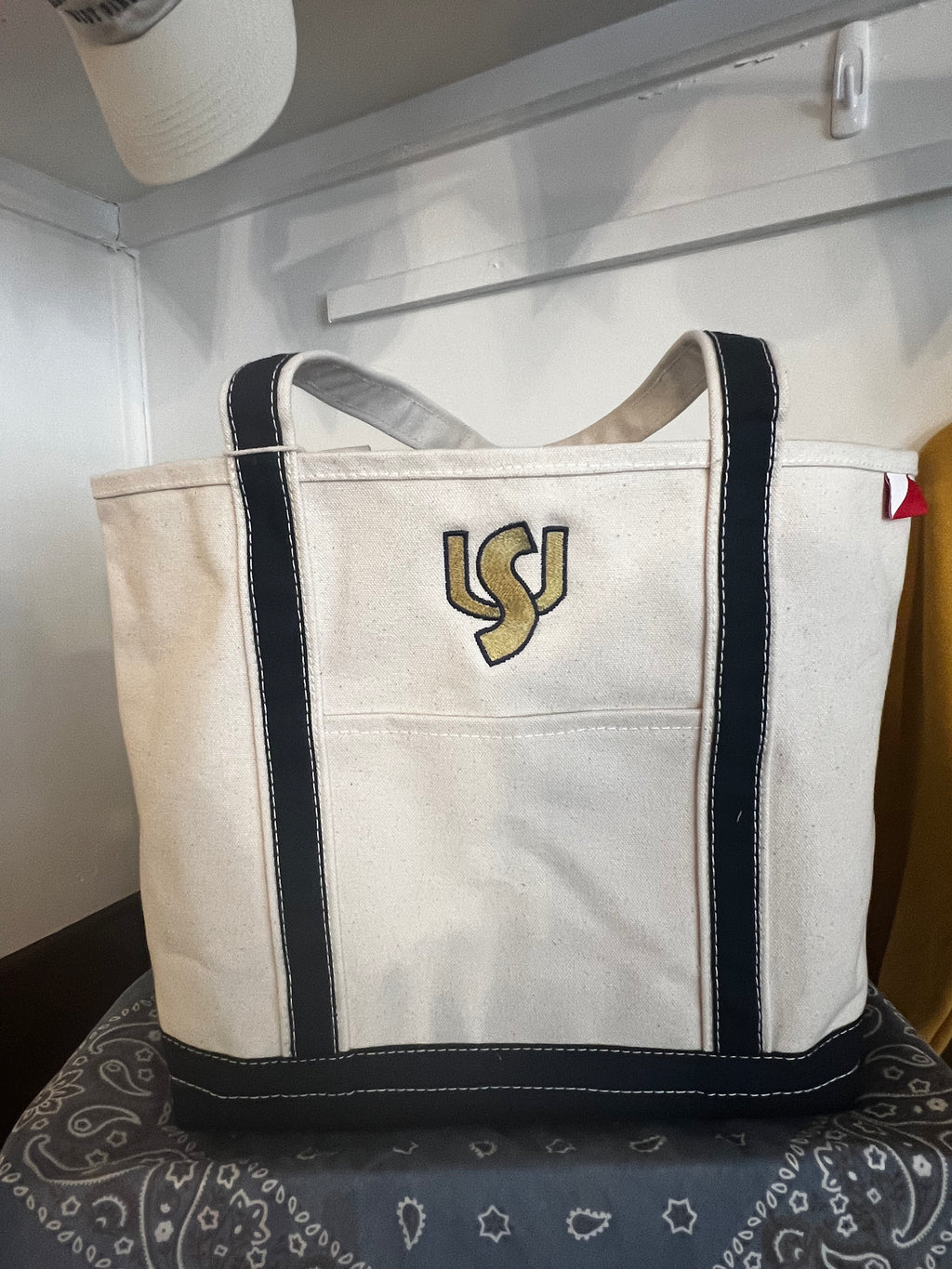 Embroidered Canvas Totes
