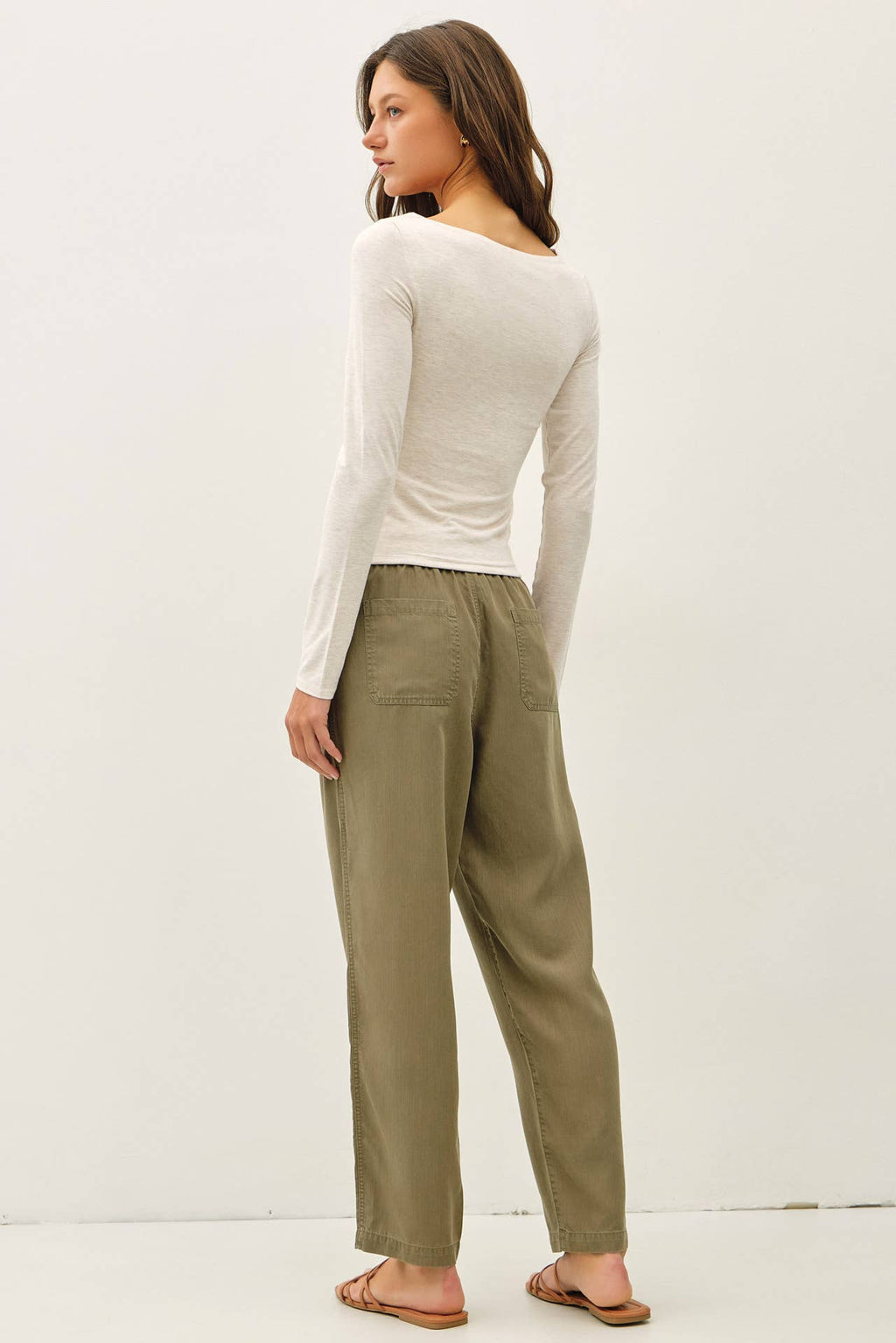 SOFT CORE BOAT NECK LONG SLEEVE TOP